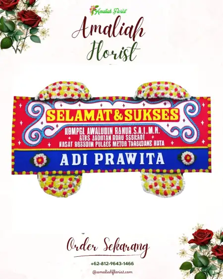 Papan Bunga Ucapan Selamat Jampes